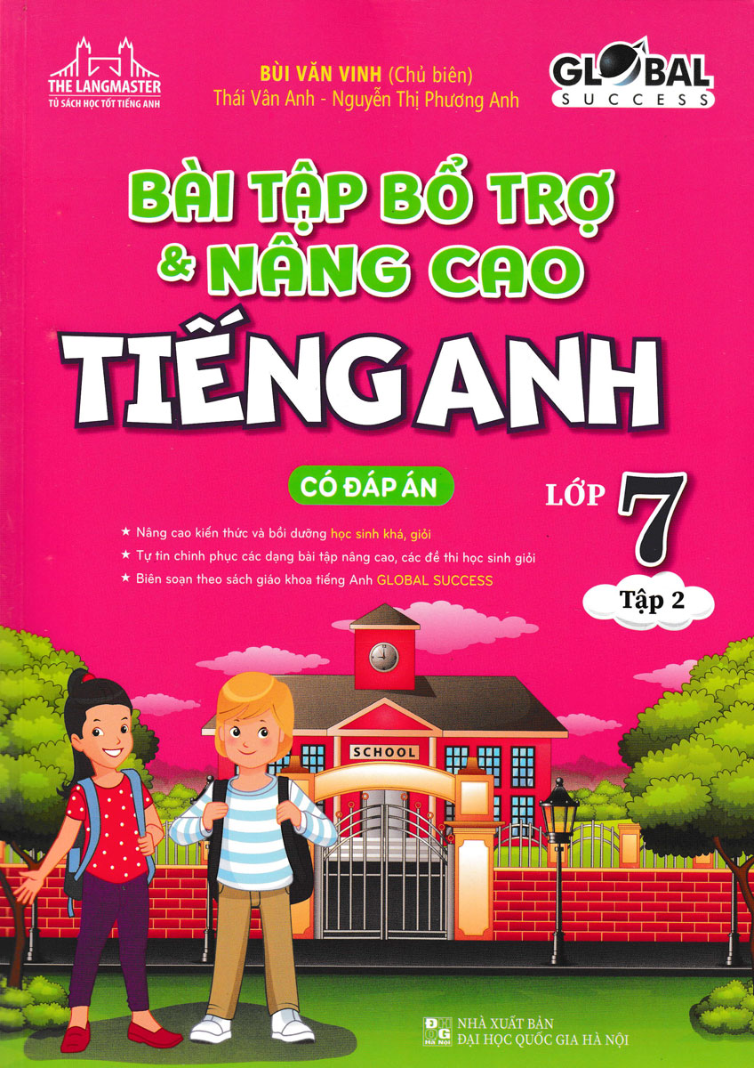 Bài tập tiếng Anh lớp 7 có lời giải: Luyện tập mỗi ngày để tiến bộ.