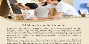 Dạy tiếng Anh cho bé tại nhà thật dễ, mẹ thử xem sao.