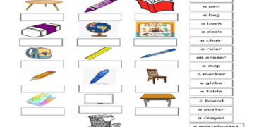 Bé học tiếng Anh lớp 1 | Từ vựng siêu dễ.