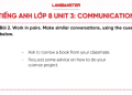 Giải bài tập tiếng Anh lớp 8 Unit 8: Hướng dẫn chi tiết, đạt điểm cao.