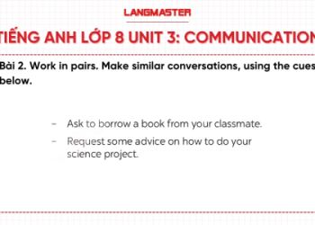 Giải bài tập tiếng Anh lớp 8 Unit 8: Hướng dẫn chi tiết, đạt điểm cao.