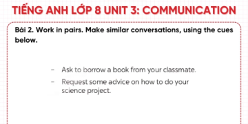 Giải bài tập tiếng Anh lớp 8 Unit 8: Hướng dẫn chi tiết, đạt điểm cao.