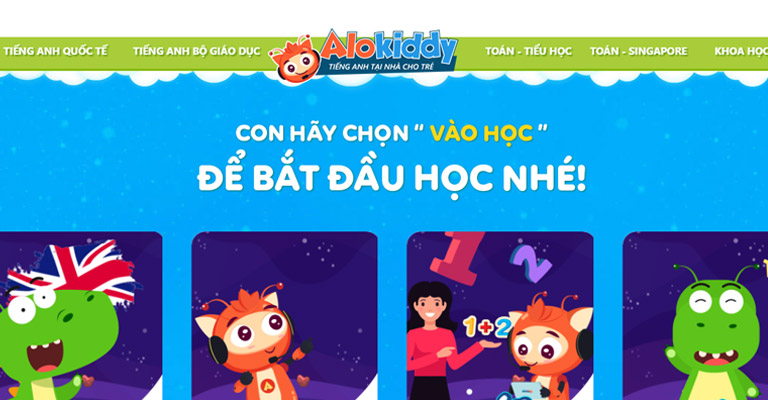 Trang web học tiếng anh cho bé miễn phí: Cùng con học mà chơi ngay tại nhà đơn giản