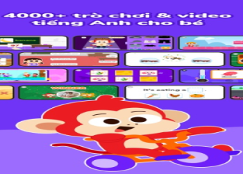 Khám phá app học tiếng anh cho bé miễn phí: Học mà chơi, chơi mà học.