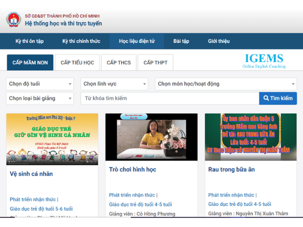 2. Trang web học tiếng Anh cho học sinh tiểu học: Lựa chọn nào tốt?