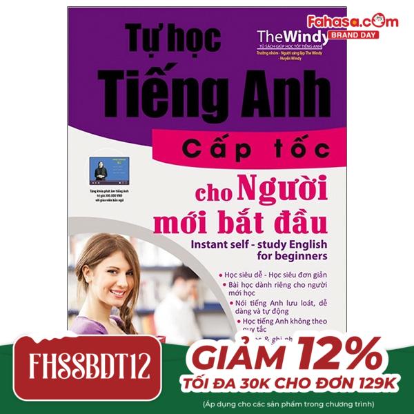 Học tiếng anh giao tiếp cho người lớn cấp tốc, nói lưu loát cực dễ dàng.