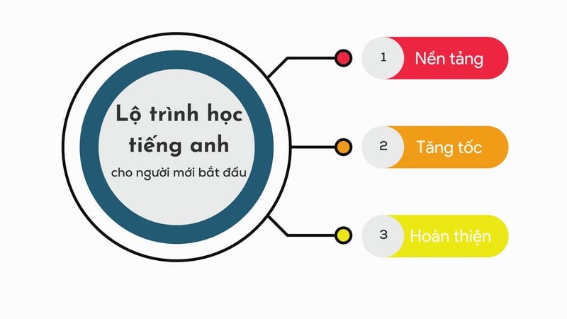 Lộ trình học tiếng Anh cho người mới bắt đầu đơn giản: Bạn cần học gì trước tiên?