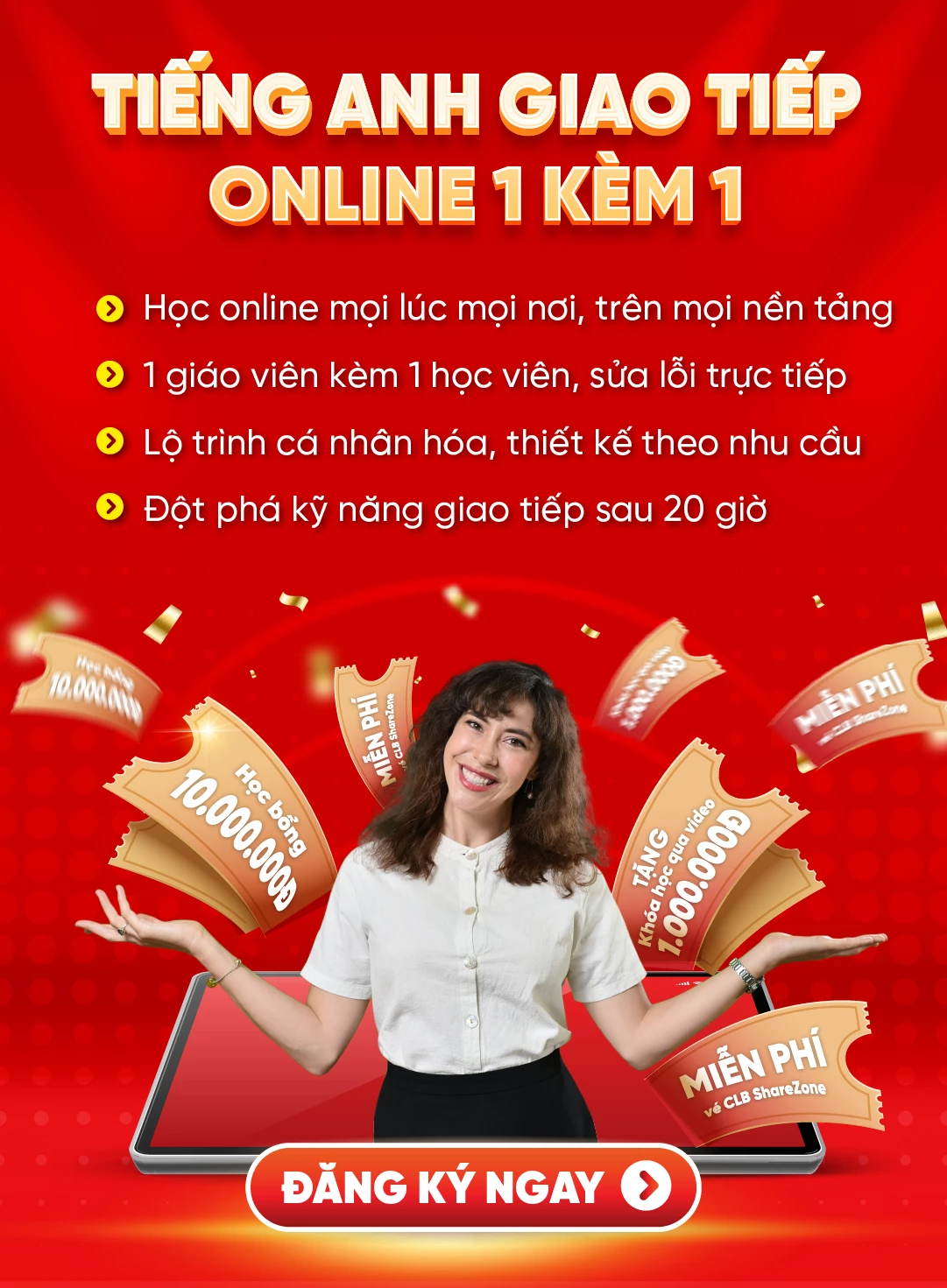 1. Khóa học online tiếng Anh giao tiếp: Tự tin nói chuyện
