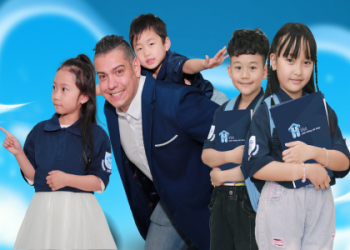 Trung tâm tiếng Anh trẻ em: Học vui lắm, bé thích mê.
