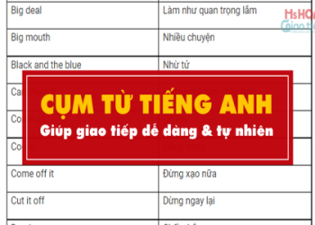 Học từ vựng tiếng Anh cơ bản cho người mới học dễ lắm: Bắt đầu ngay nào!