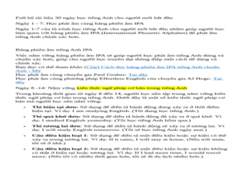 Muốn tự học tiếng Anh? Lấy ngay tiếng anh cho người mới bắt đầu trang anh pdf.