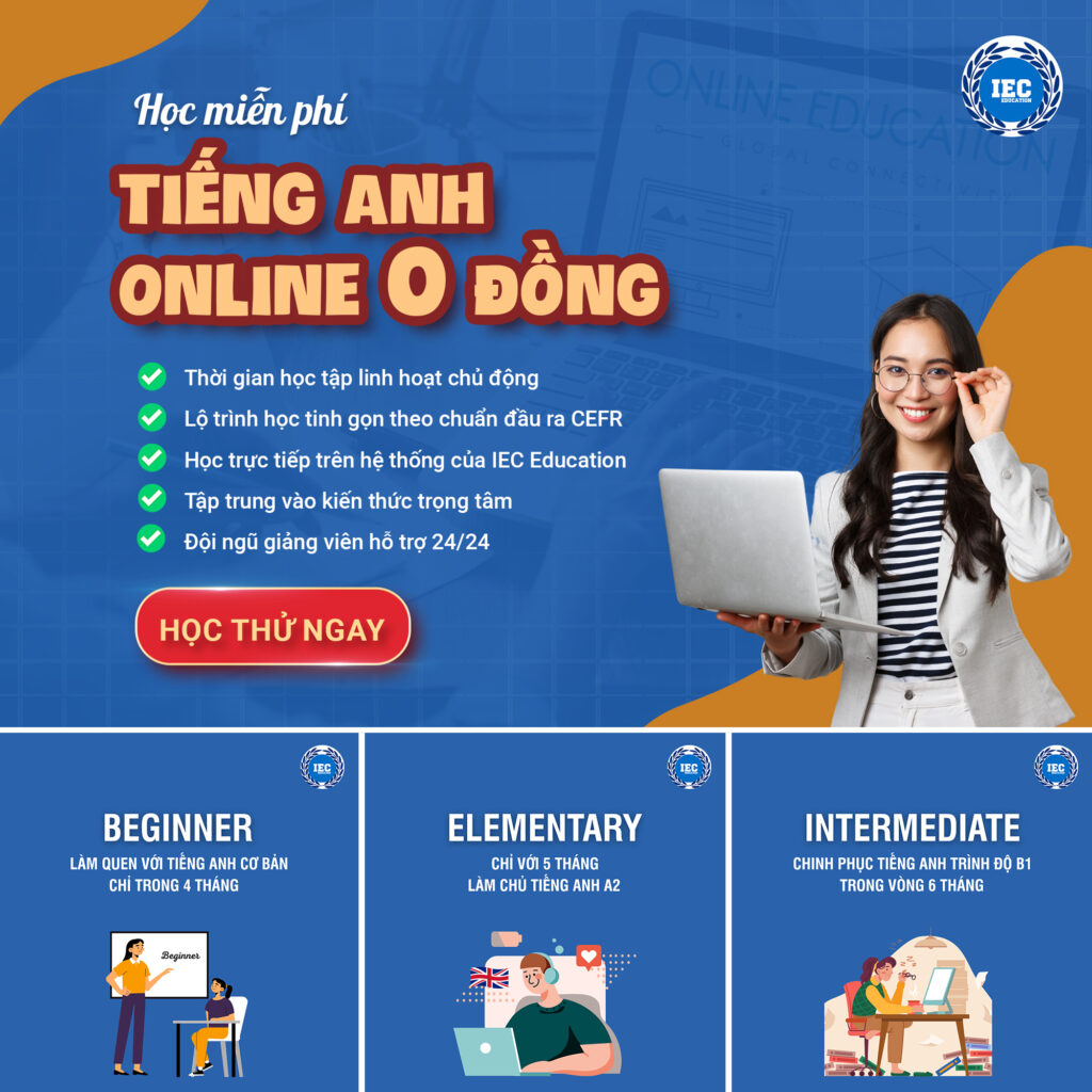 Tìm khóa học tiếng Anh cho người mới bắt đầu? Lựa chọn tốt nhất cho bạn ở đây.
