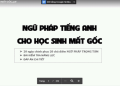 Đừng bỏ cuộc! Chia sẻ cách học tiếng Anh cho người mất gốc lấy lại căn bản.