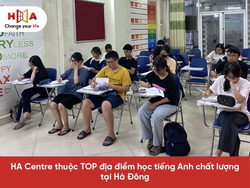 Học ở trung tâm tiếng anh uy tín tại hà đông này thì yên tâm chất lượng rồi.