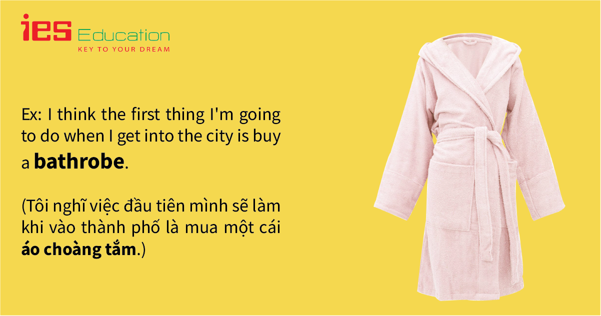 Tìm hiểu áo choàng tiếng anh là gì? Đây là cách gọi chuẩn nhất đó.