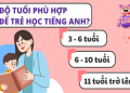 Học tiếng Anh ở nhà: Tiếng anh giao tiếp cho trẻ em đơn giản.
