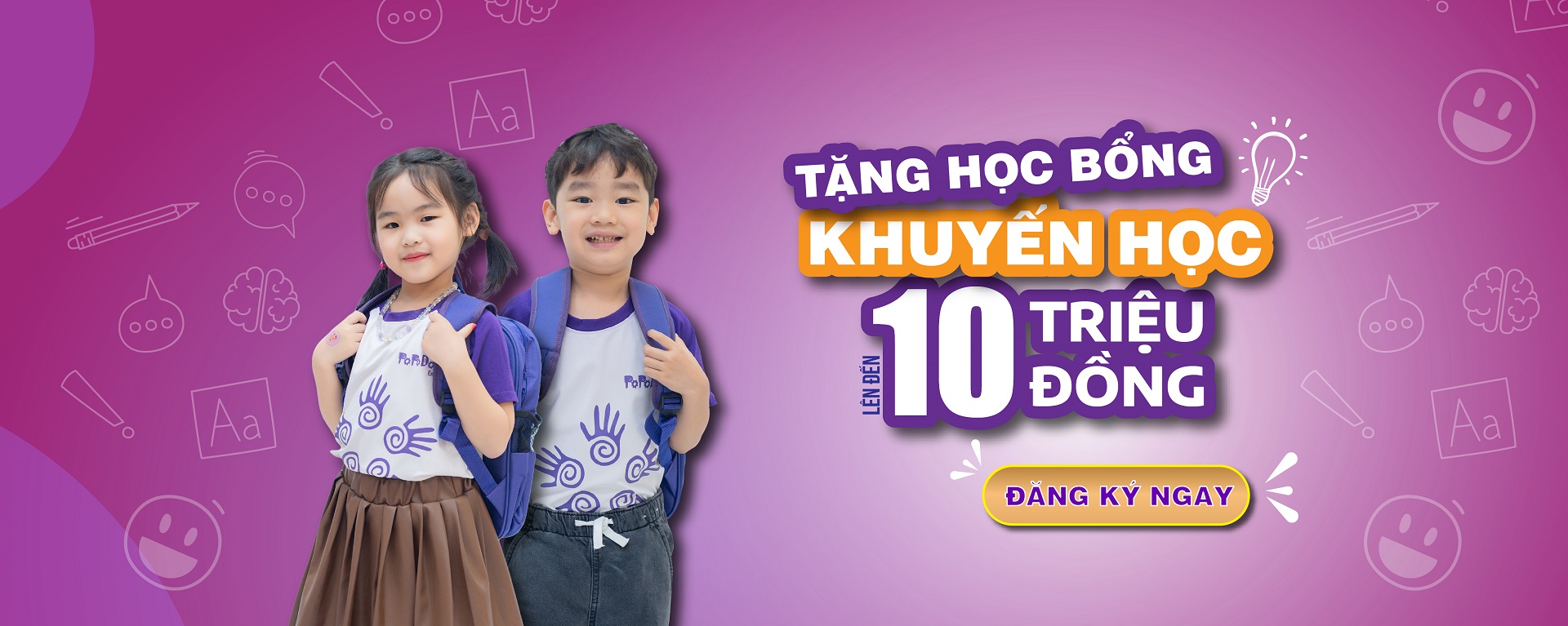 Trung tâm tiếng Anh trẻ em: Học vui lắm, bé thích mê.